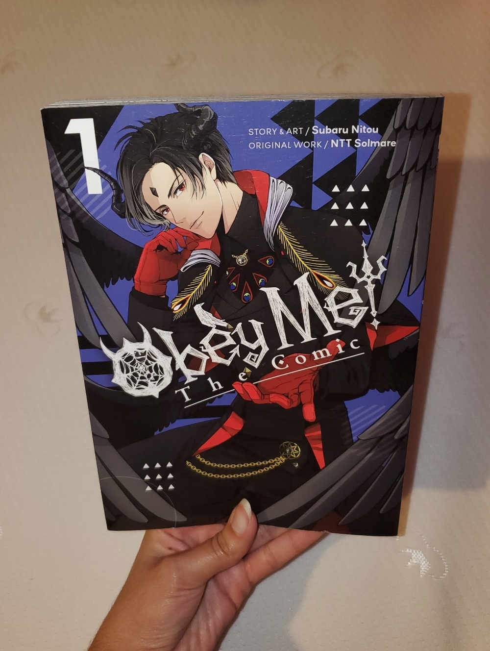 Obey Me! The Comic Volume 1 by Subaru Nitou / NTT Solmare Manga Paperback Book